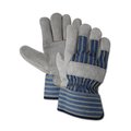 Magid DuraMaster Gunn Cut Split Leather Palm Gloves, 12PK TB655EJJ